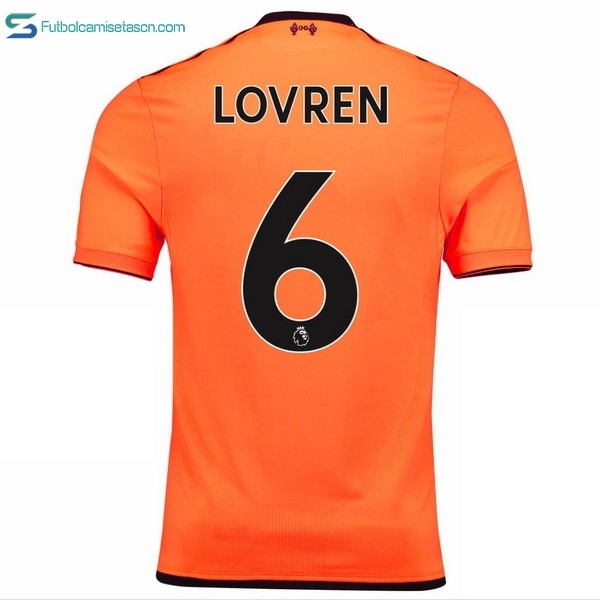 Camiseta Liverpool 3ª Lovren 2017/18